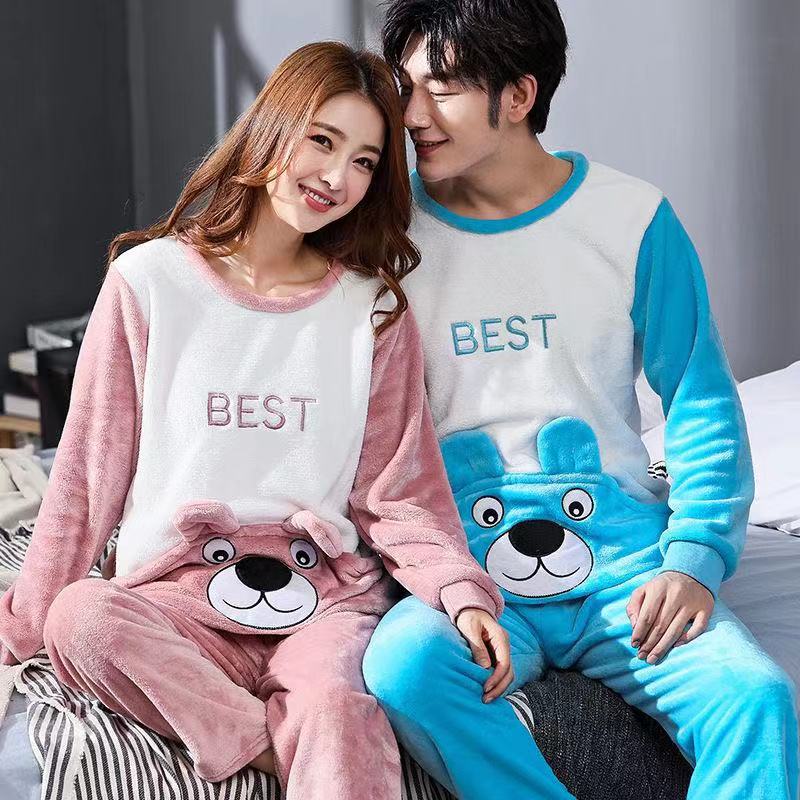 Jual Setelan Piyama Set Baju Tidur Couple Pasangan Suami Istri Keluarga Sekeluarga Pp Bulu 