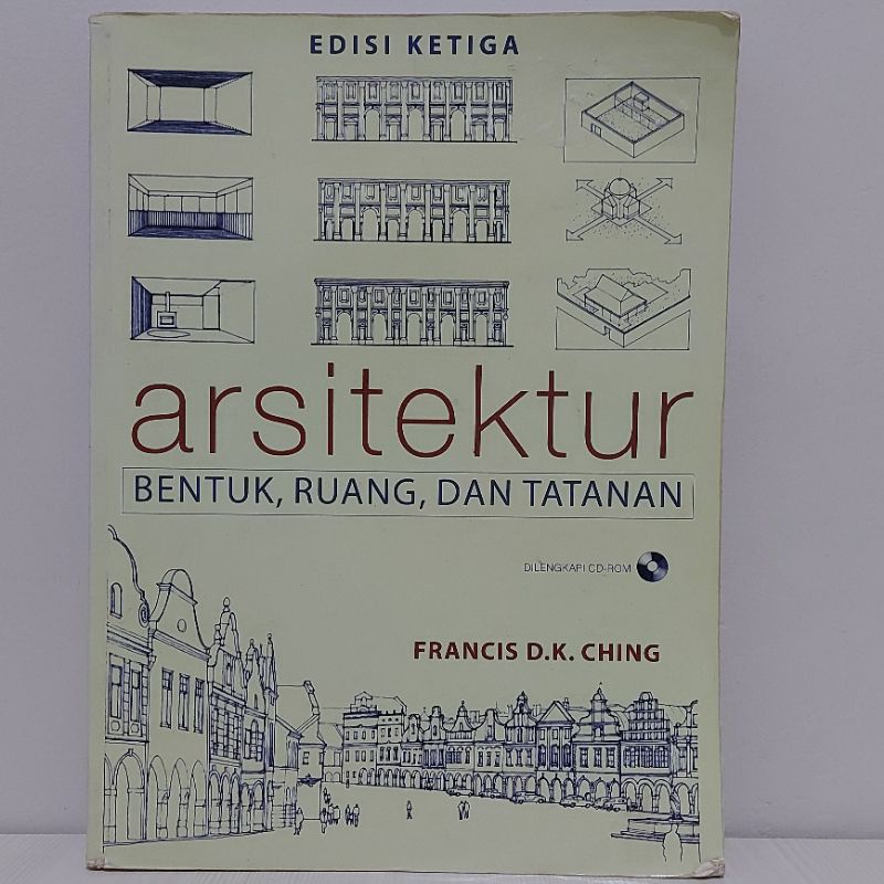 Jual Buku Arsitektur Bentuk Ruang Dan Tatanan Francis D K Ching