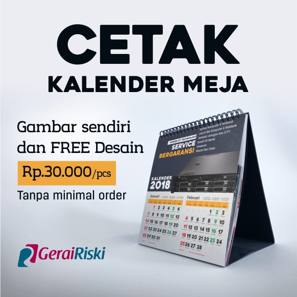 Jual Cetak Kalender Meja 2021 Free Desain Shopee Indonesia 6490