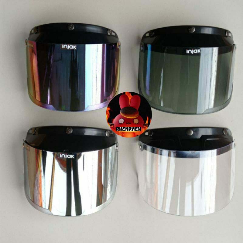 Jual KACA HELM RETRO BOGO FREE BUBBLE - KACA FLAT BOGO - KACA FLAT ...