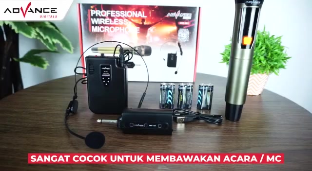Jual Advance MIC-501 Microphone Call Center Customer Service Karoke Mic ...