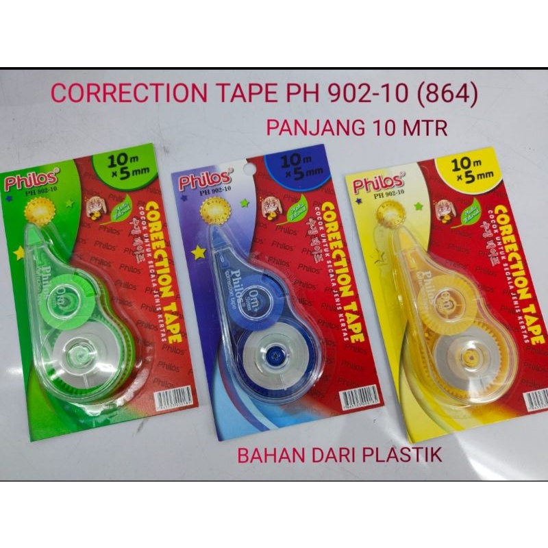 Jual Correction Tape Philos / Tipe Ex bagus / Correction bahan plastik