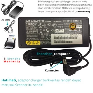 ADATTATORE CA PER Scanner Fujitsu ScanSnap S500 S510 IX500EN IX500EE SV600 EUR 38,16 - PicClick IT - Foto 2