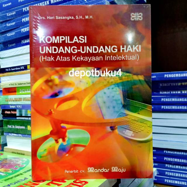 Jual Buku Original: Kompilasi Undang-Undang HAKI (Hak Atas Kekayaan ...