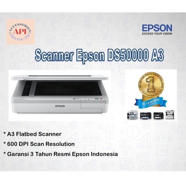 Epson WorkForce DS-50000 A3 Flatbed Document Scanner - Global Miles Ltd.