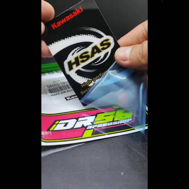 Jual STIKER STICKER EMBLEM KOTAK HSAS NINJA R SS RR ORIGINAL KAWASAKI ...