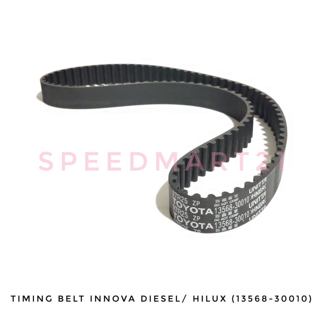 Jual TIMING BELT TOYOTA INNOVA DIESEL / HilUX / FORTUNER 13568-30010 ...