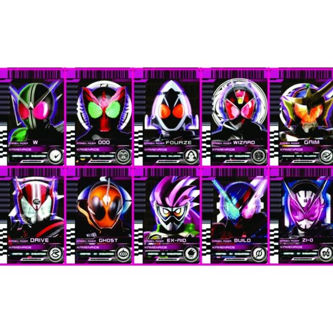Jual kamen rider decade custom card w - zi-o | Shopee Indonesia