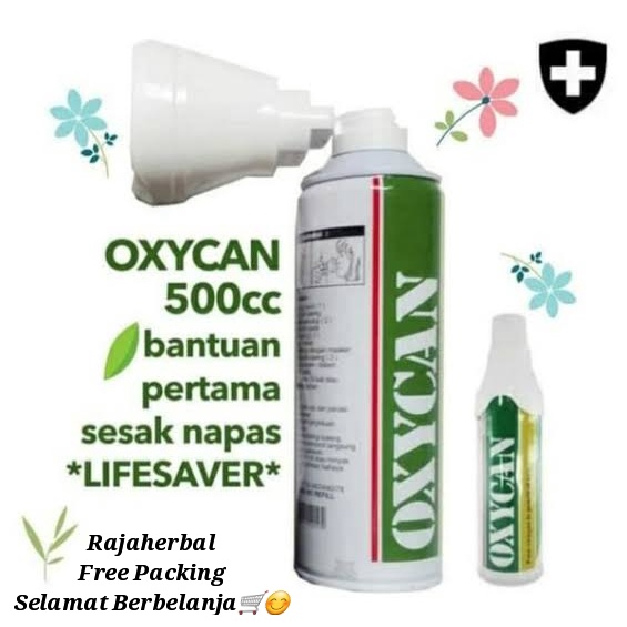 Jual OXYCAN 500CC OKSIGEN PORTABLE SAAT KEADAAN DARURAT SESAK NAFAS ...