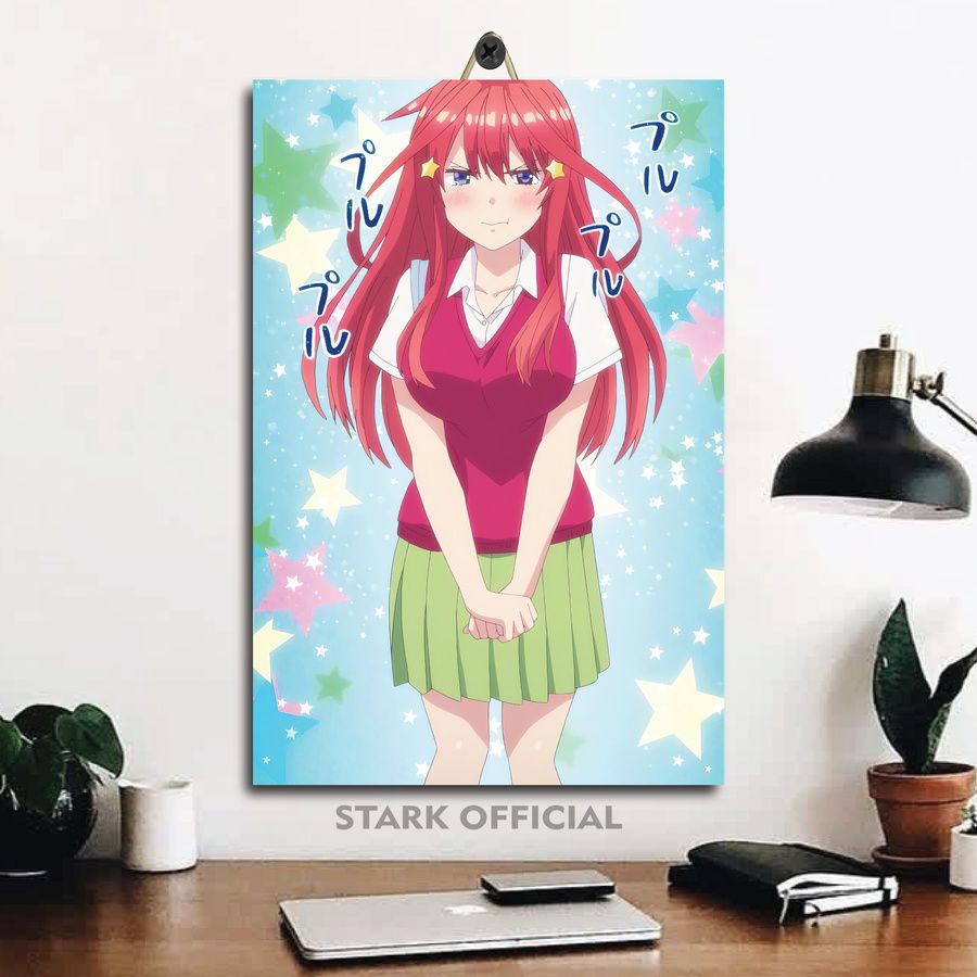 Jual Hiasan Ruang Anime Itsuki Nakano Aesthetic Gotoubun X Rale Sjety Poster Kamar Anime