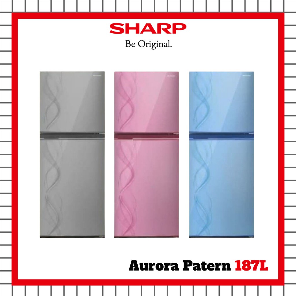 Jual LEMARI ES SHARP 2 PINTU SJ-237ND-AB/AP/AS / KULKAS SHARP 2 PINTU ...