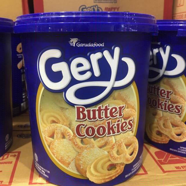 Jual Gery Butter Cookies 300g Shopee Indonesia