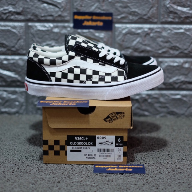 Jual Vans Old Skool DX V36Cl Checkerboard Japan Market Original