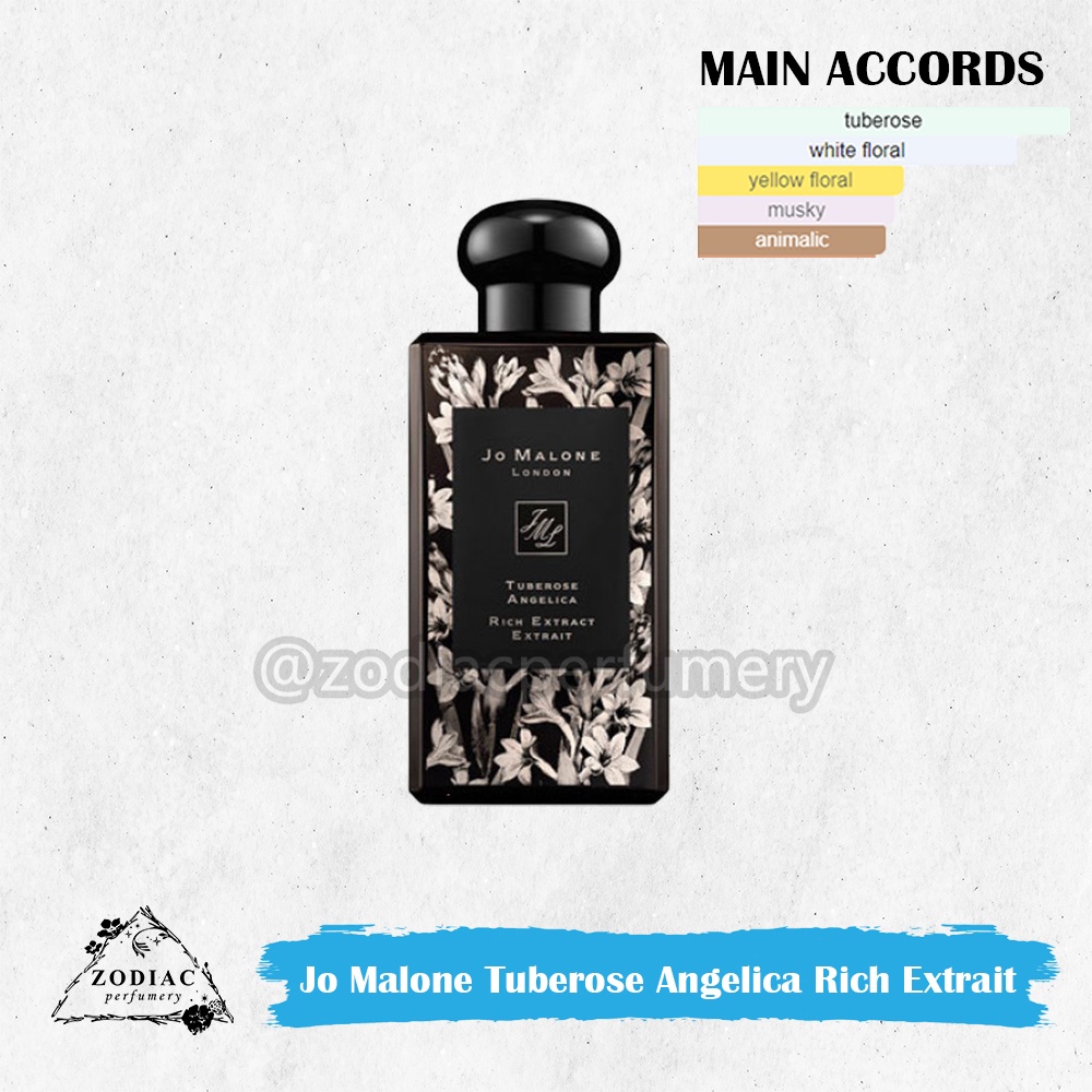 Jo malone tuberose discount angelica rich extract