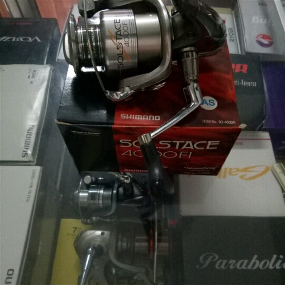 harga reel shimano solstace 4000 fi SO4000FI — Ted's Sports Center Jual Reel Shimano Solstace 4000FI