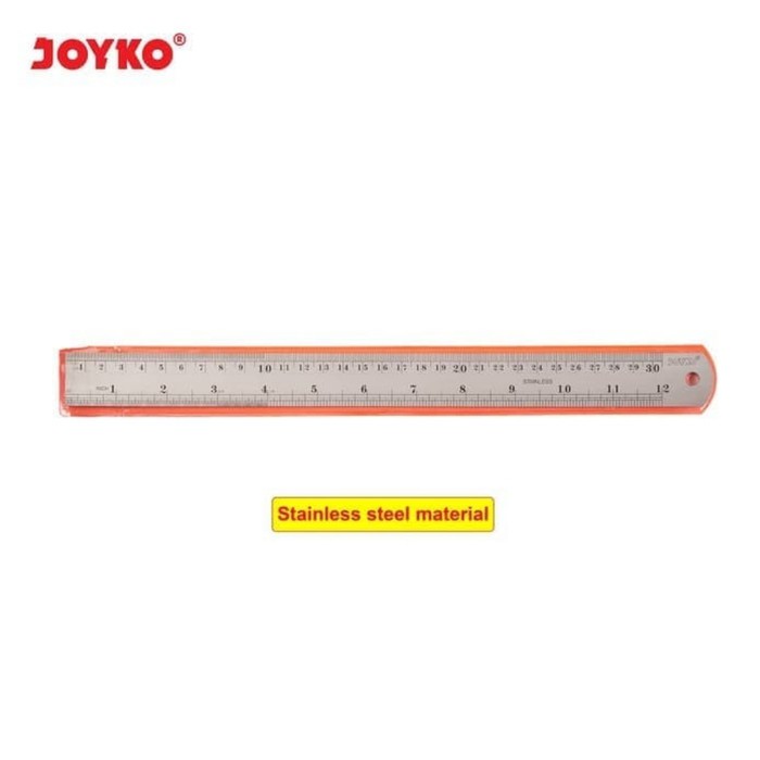 Jual Penggaris Besi Stainless Steel Joyko [rl St30 30 Cm] Ruler