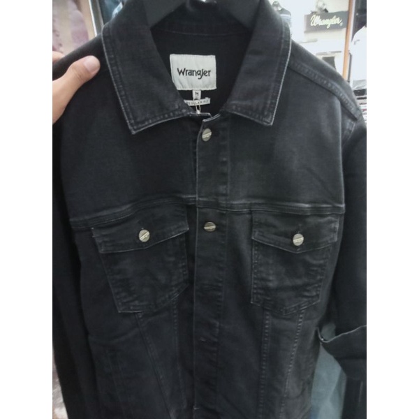 Jaket denim wrangler best sale