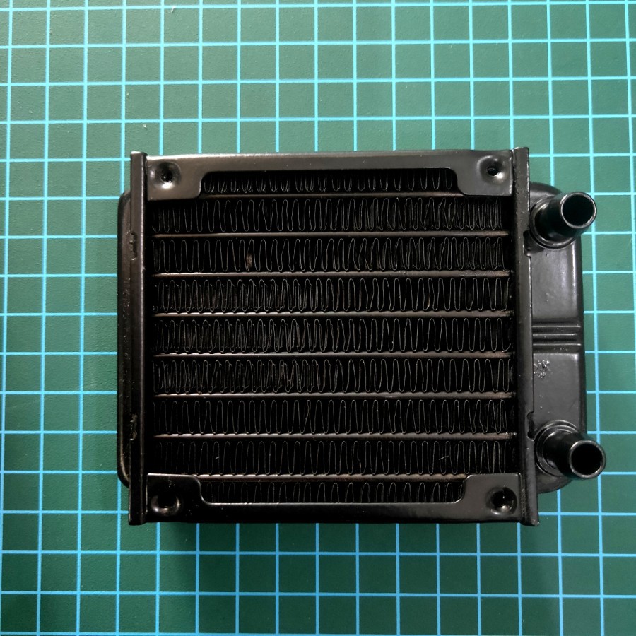 Jual radiator 8x8cm 80mm water cooling air radiator PC water cooler