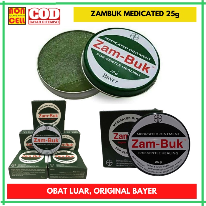 Jual Zambuk Zam Buk Zam Buk 8 Gram 8gr 25 Gram 25gr Original Bayer