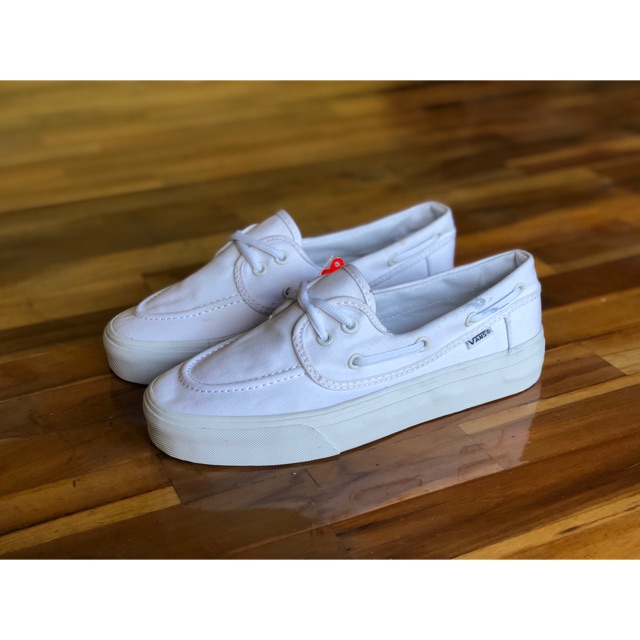 Vans zapato clearance white