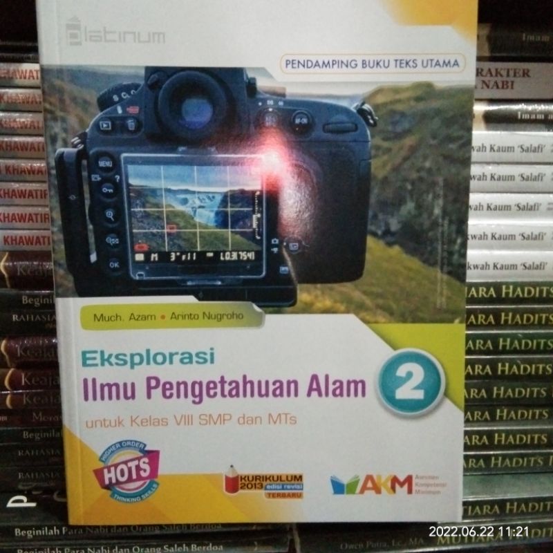 Jual Buku Eksplorasi Ilmu Pengetahuan Alam Kelas 7 8 9 SMP AKM K13 ...