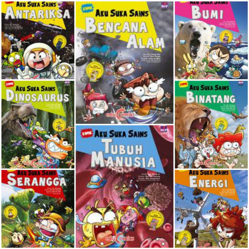 Jual Komik Aku Suka Sains Lim Young Jae Ready Banyak Judul