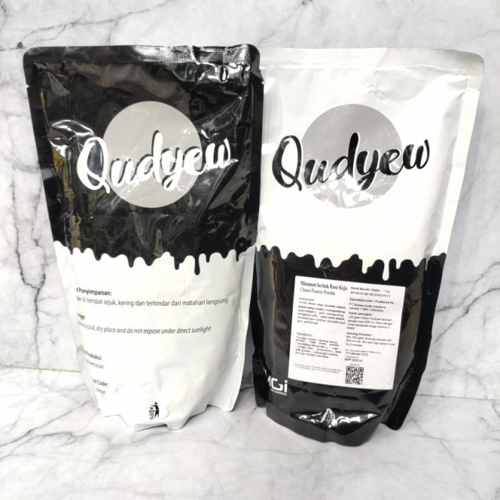Jual Qudyew Cheese Foam Powder 1Kg Shopee Indonesia