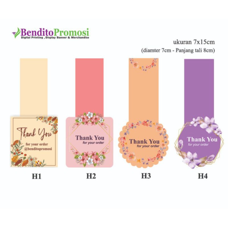 Jual 100pc Sticker Label Kemasan, Cetak Sticker Segel - Bendito Promosi ...