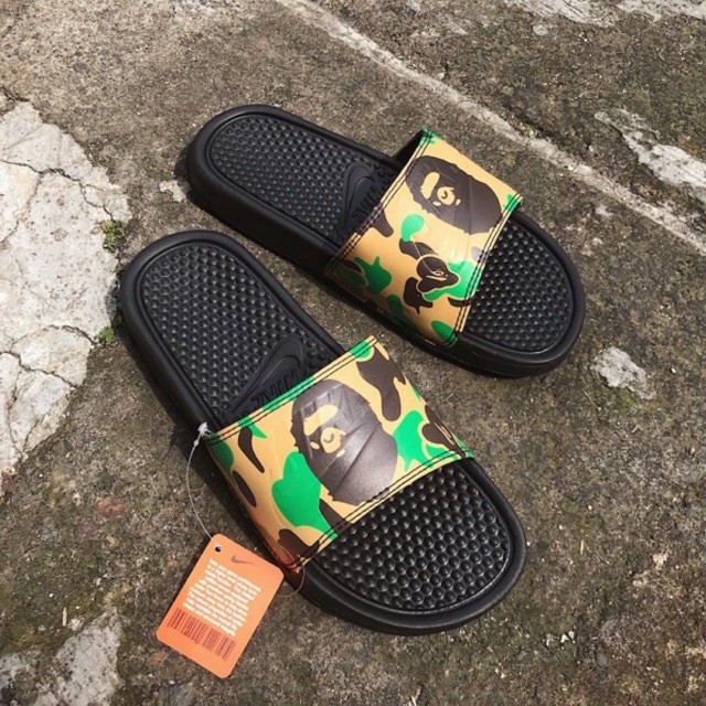 Harga sandal bape clearance