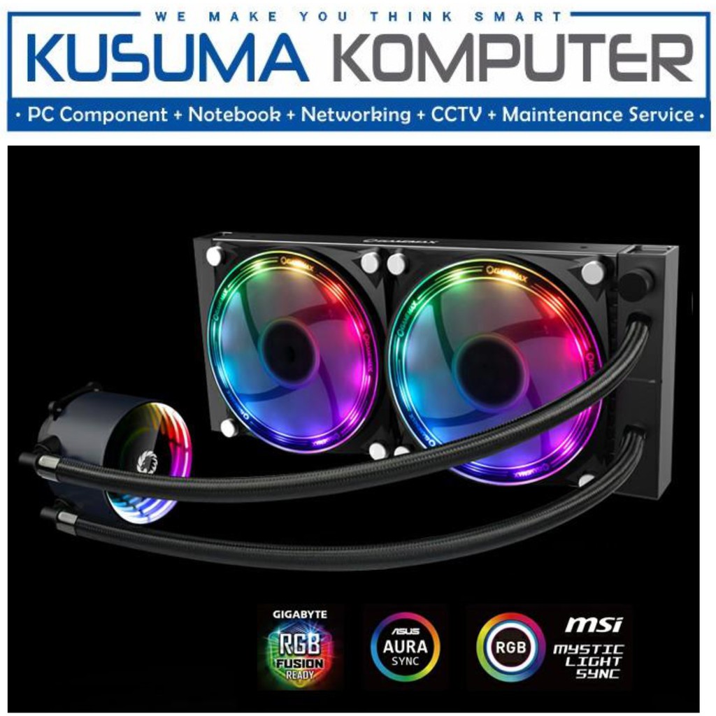 Jual Gamemax Ice Chill 240 ARGB Cpu Liquid Cooler Shopee Indonesia
