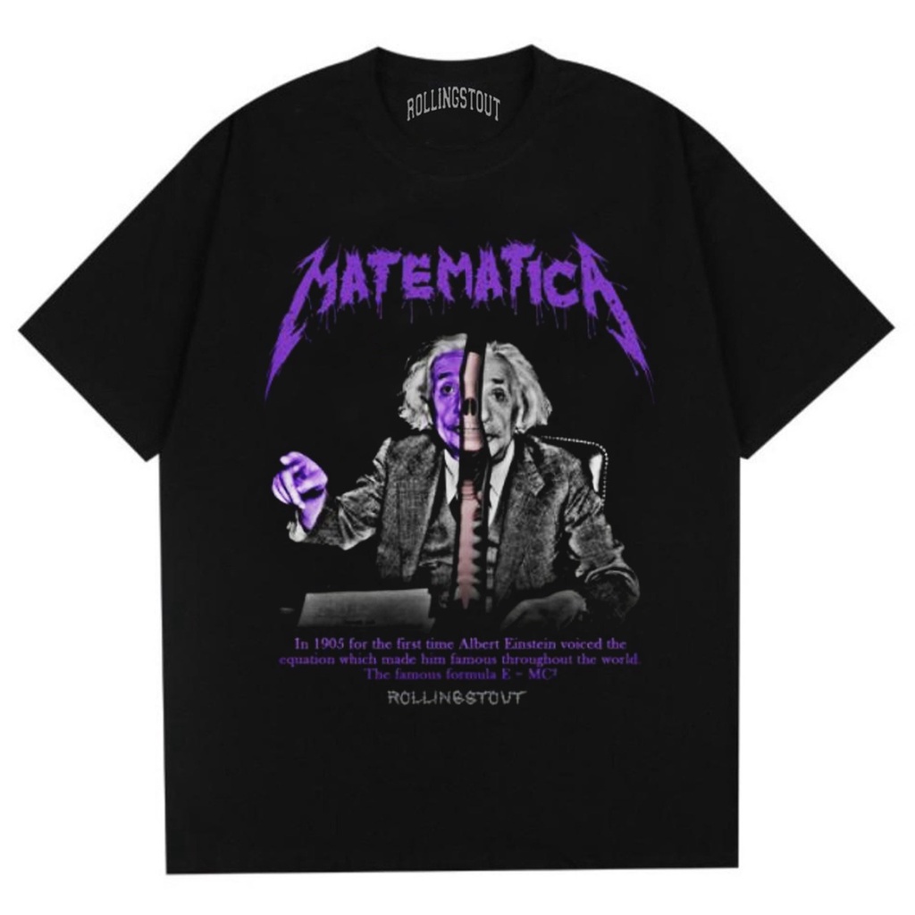style3 Einstein Logica T-shirt pour homme Big Bang Mathématique Albert