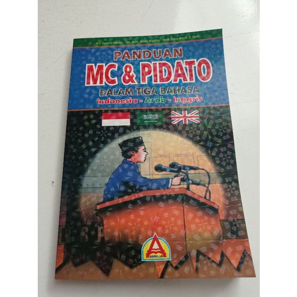 Jual Buku Panduan Mc And Pidato 3 Bahasa Shopee Indonesia