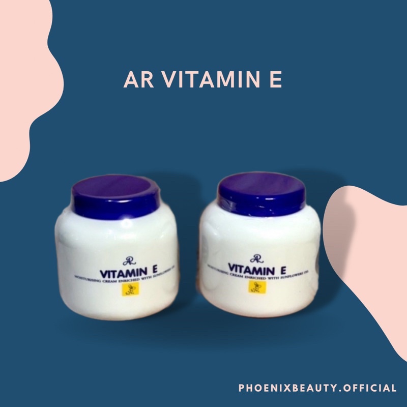 Jual {READY} AR VITAMIN E MOISTURIZING CREAM ENRICHED WITH SUNFLOWER OIL 100 ORIGINAL Shopee