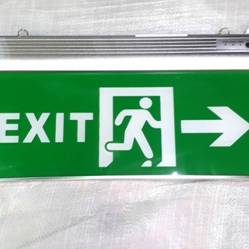 Jual LAMPU EXIT EMERGENCY / LED EXIT SIGN | Shopee Indonesia