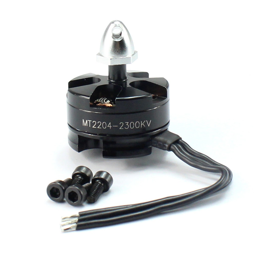 Motori Brushless MT2204 2300KV Per Quadricottero QAV250 &ndash; 2 Pezzi, 27g, 150W