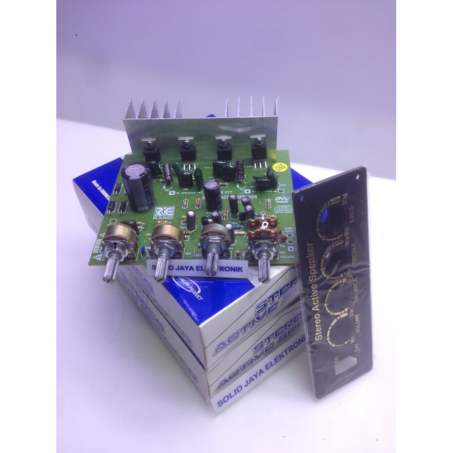 Jual KIT POWER AKTIF TDA2030 STEREO TDA 2003 STEREO AMPLIFIER AUDIO ...