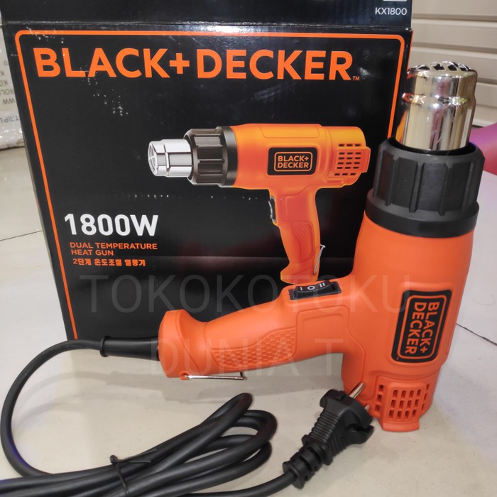 Jual Hot Gun Black Decker Heat Gun Pemanas BlackDecker KX1800