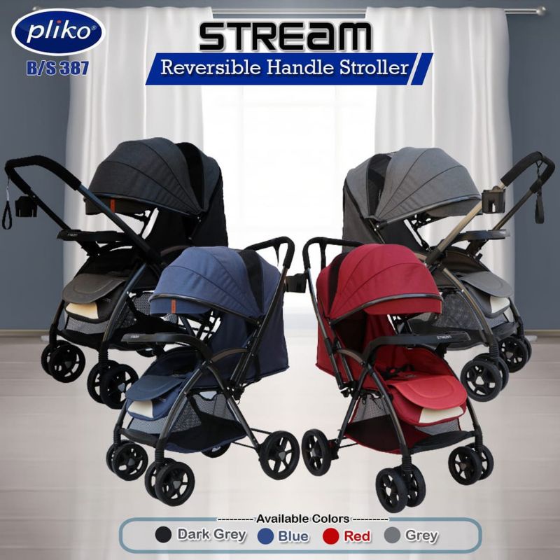 Stroller shop reversible murah