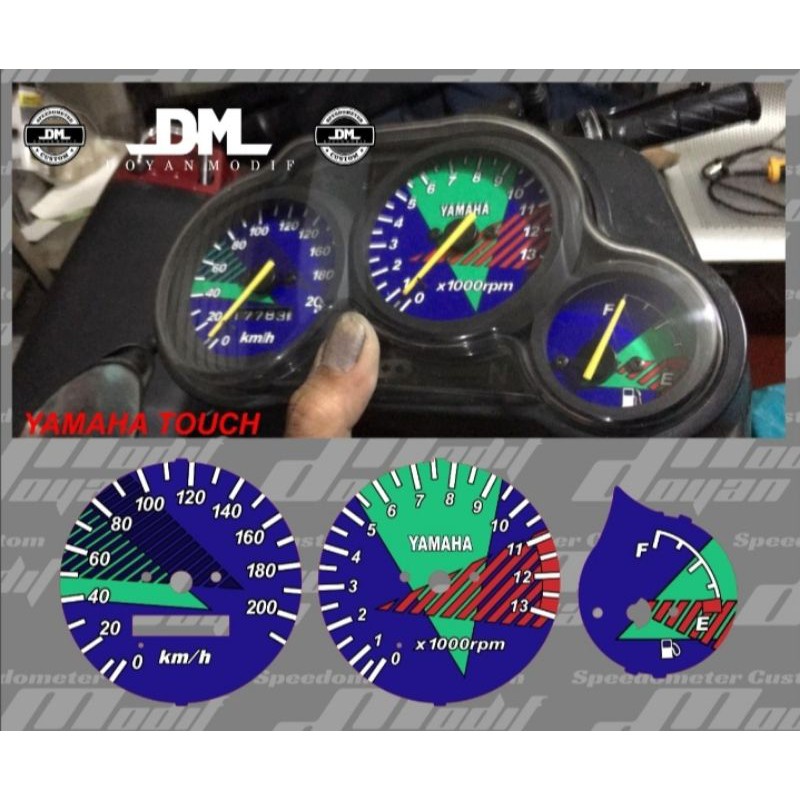 Jual Speedometer Custom Yamaha Touch 2tak | Shopee Indonesia