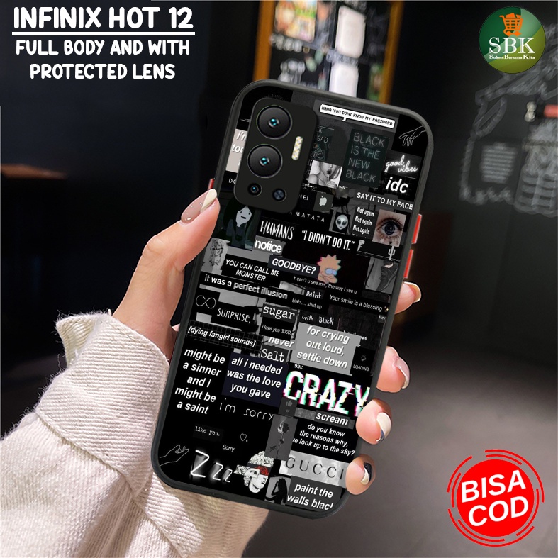 casing hp infinix hot 11 play aesthetic