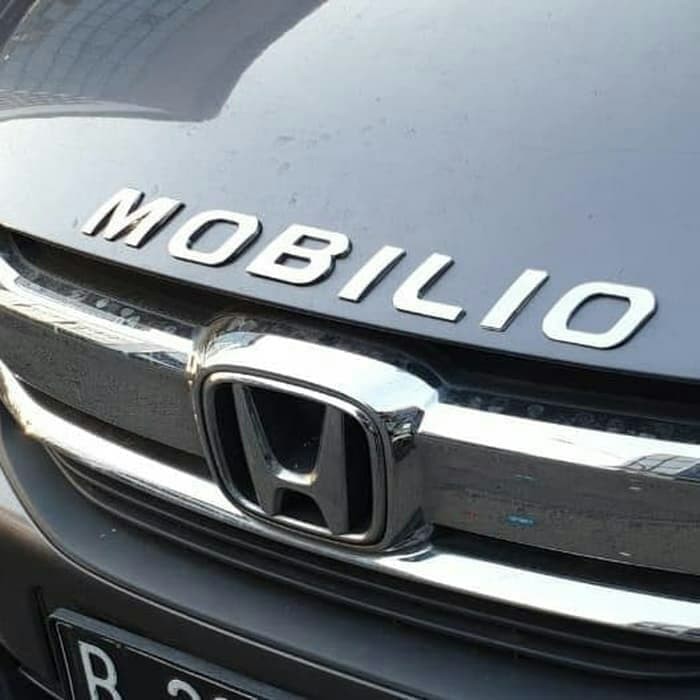 Jual Emblem Kap Mesin Mobil Mobilio Emblem Mobilio | Shopee Indonesia