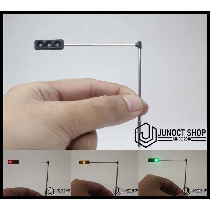 Jual Model Traffict Light Signal Rambu Lampu Lalu Lintas Maket Miniatur ...