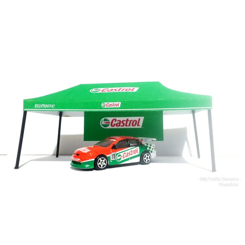 Jual Papercraft Miniatur Tenda Castrol Skala 64 Aksesoris Diorama Diecast Shopee Indonesia 6807