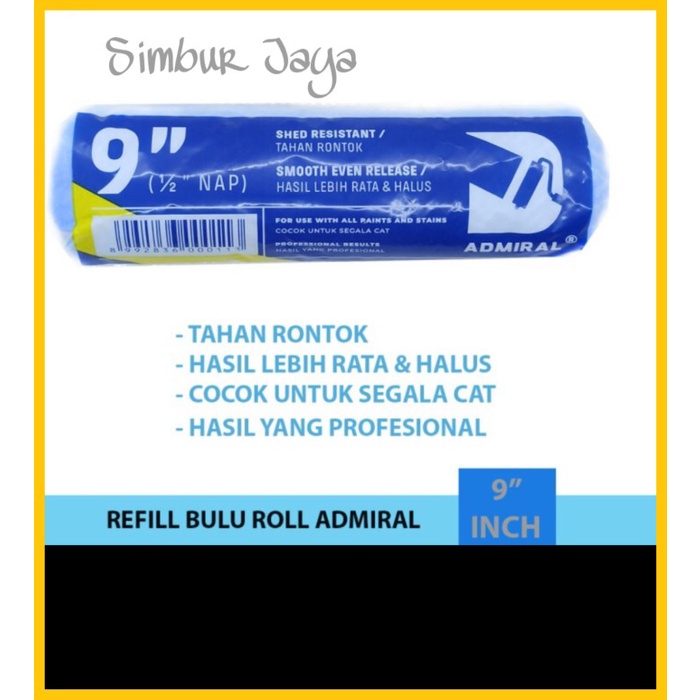 Jual Refill rol cat admirall / isi ulang rol cat besar | Shopee Indonesia