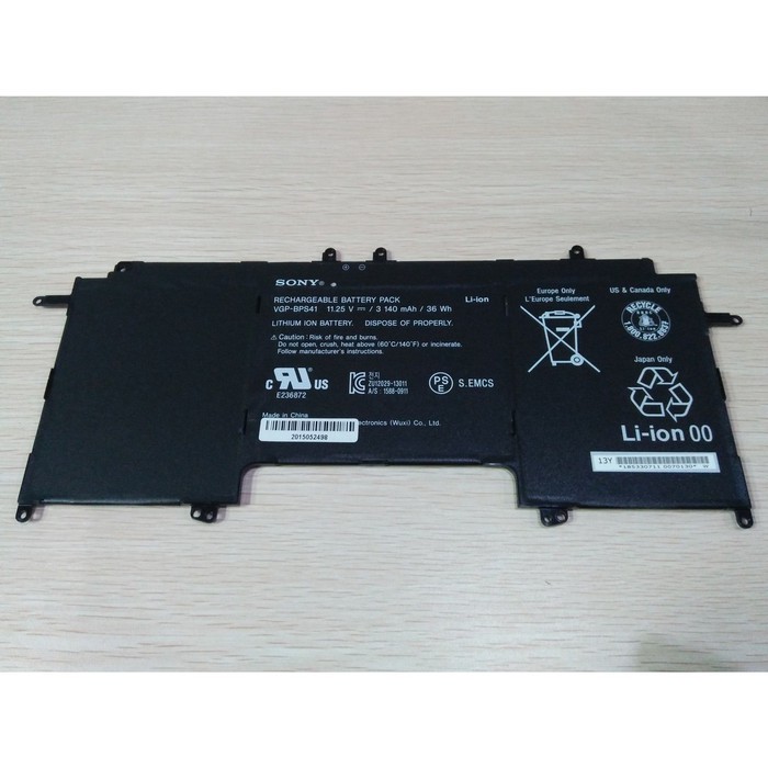 Jual ORIGINAL BATTERY BATERAI LAPTOP SONY SONY VAIO SVF13 series (BPS41) (3 CELL) Shopee Indonesia