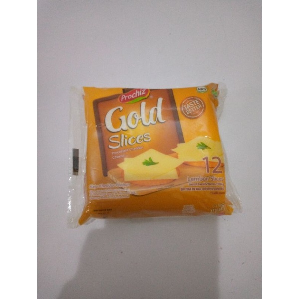 Jual Prochiz Gold Slices 12 Pcs Shopee Indonesia 5215