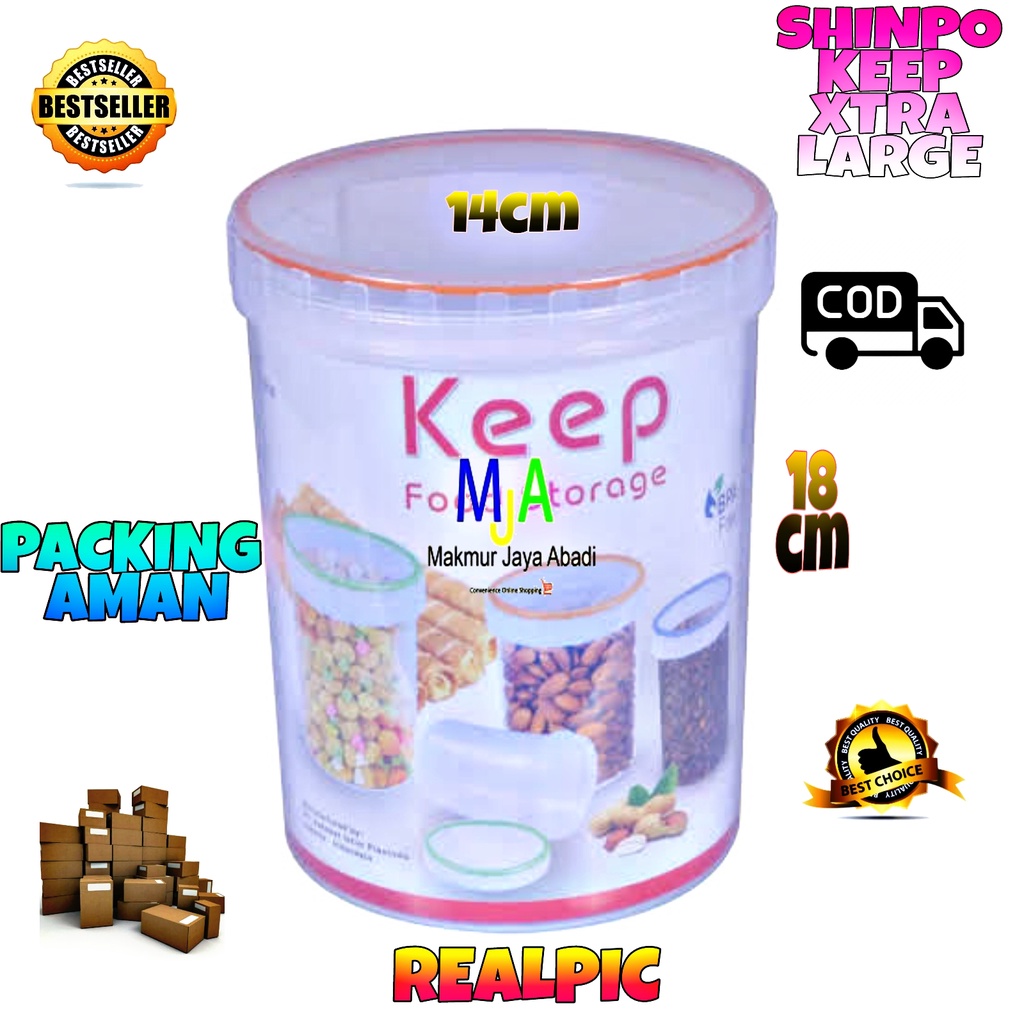 Jual ( BISA COD ) PROMO Shinpo SIP-352 Keep Series / Toples Plastik ...