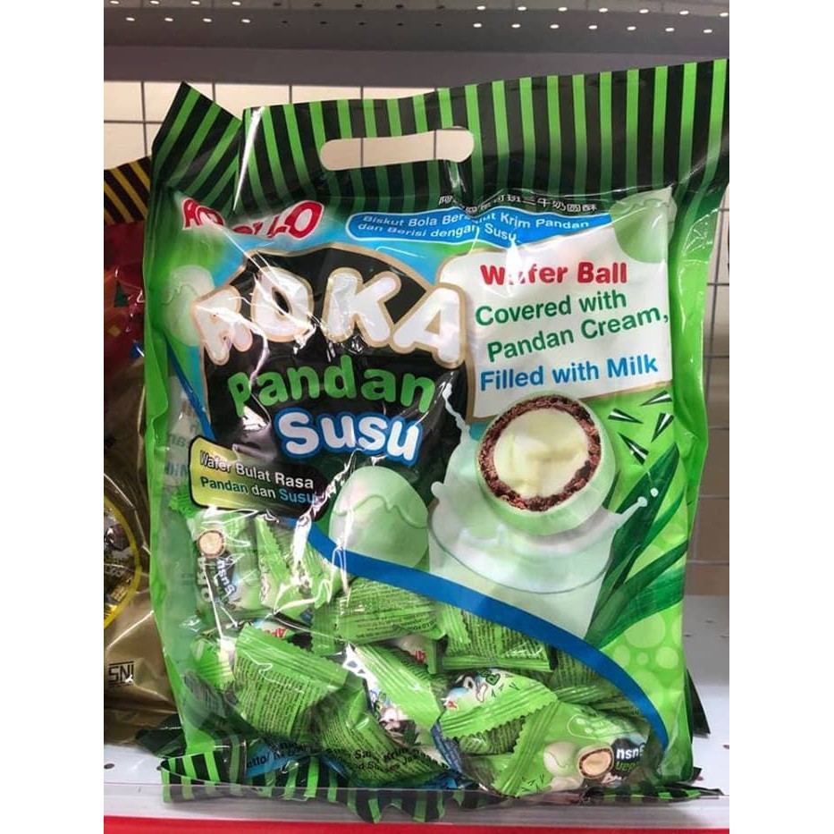 Jual Apollo Roka pandan susu / Snack Roka rasa pandan 250g | Shopee ...