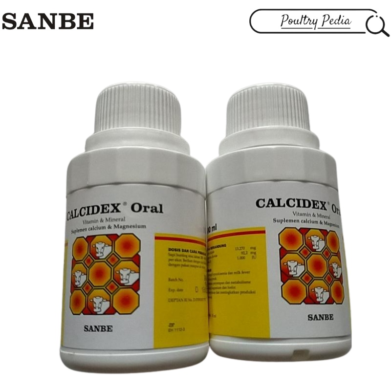 Jual CALCIDEX ORAL 100 ml Obat Milk Fever, Hypocalcemia Hewan, Ternak ...
