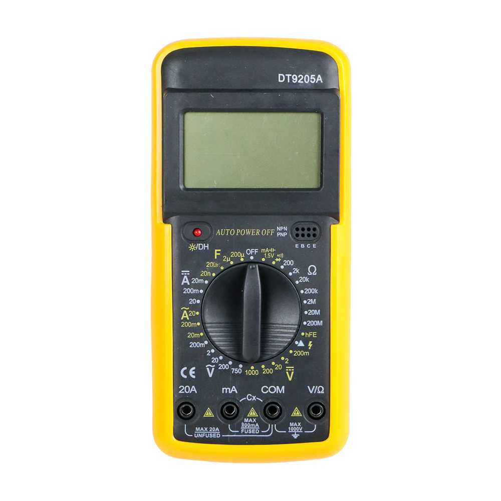 Jual ATS RICHMETERS Pocket Size Digital Multimeter - DT9205A | Shopee ...